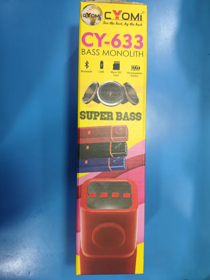 CY633 Wireless Bluetooth Speaker with Stunning Sound Super Bass Hi