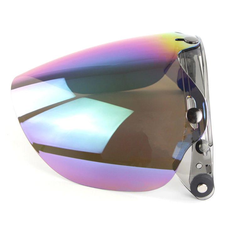 Open%20Face%20Helmet%20Visor%20Motorcycle%20Helmet%20Bubble%20Lens%203-Snap%20Bubble%20Wind%20Shield%20Visor%20-%20Image%203