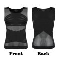 Mini Born Men Body Toning Vest Slimming Body Shaper Corrective PosturSales promotion e Belly Control Compression Shirt Modeling Underwear Corset. 