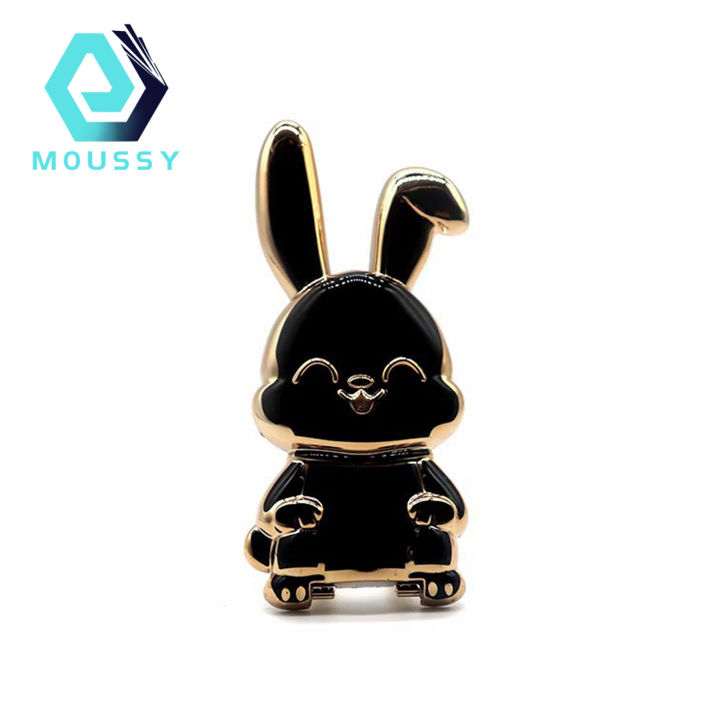 Mobile Phone Stand Rabbit Trolley Cartoon Self-adhesive Strong