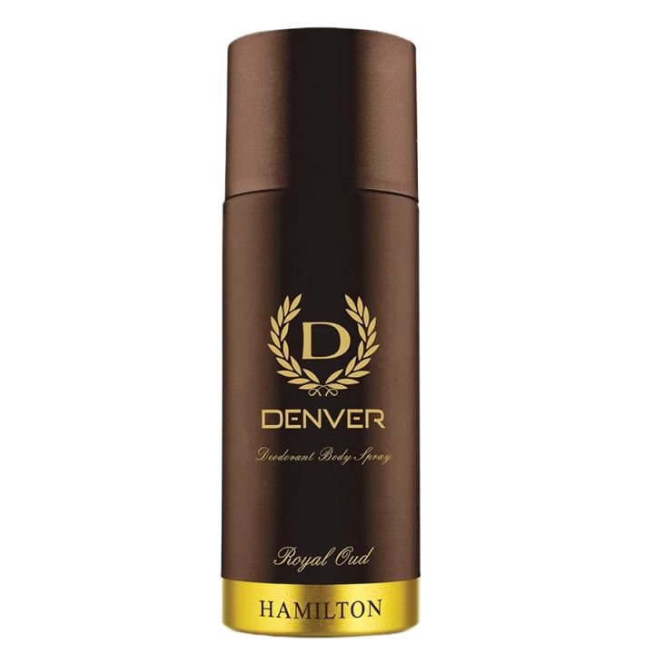 Denver Hamilton Royal Oud Deodorant Body Spray for Men 150 ml