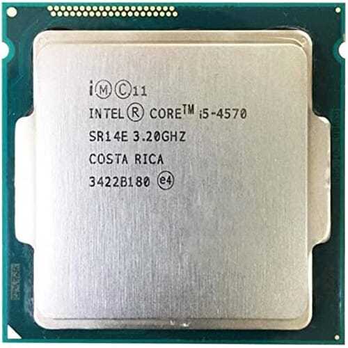 Intel Core I5-4570 (4th Generation) Quad-Core Desktop Processor 3.2 GHZ 6MB Cache