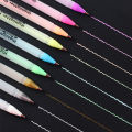 Sweet Journal 1PCS 0.8mm Professional Highlighter Pen Fluorescent Pens Markers Pen Painting Colored Pen Students. 