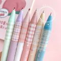 Cute Kawaii Animals Press Pen Six Little Friends 0.5mm Black Ink Gel Pens School Office Supply Student Student Stationery. 