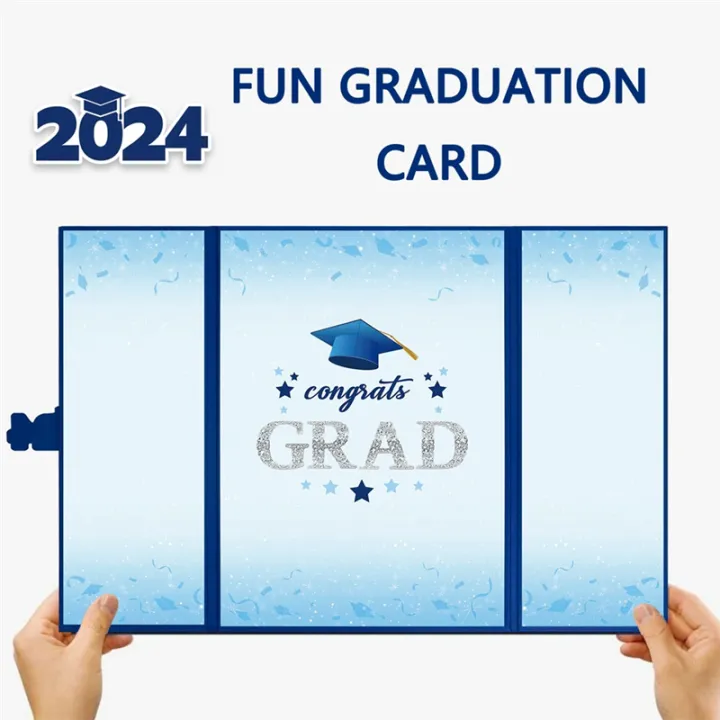 2024%20Graduation%20Guest%20Book%20Alternative,%20Class%20of%202024%20Graduation%20Party%20Decorations,%20Graduation%20Easy%20to%20Use%20Blue%20-%20Image%204
