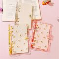 New School Supplies Stationery Transparent Folders A5A6 Notebook Binder Binder Pockets. 