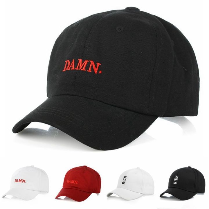 Curling%20iron%20DAMN%20Hats%20for%20Men%20and%20Woman%20Embroidered%20Dad%20Hat%20Hip%20Hop%20Stitched%20Kendrick%20Lamar%20Unstructured%20Rapper%20Snapback%20Baseball%20Cap%20Gorras%20-%20Image%205