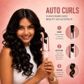 Girls Select Magic Hair Curler – Automatic 3-Heat Curling Iron (Pink). 