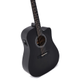 Sigma DMCE-BKB Dreadnought Acoustic Guitar - Black Burst. 