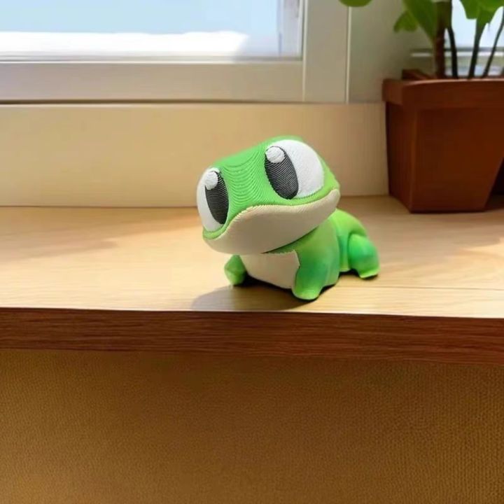 Kawaii%20Joint%20Movable%20Simulation%20Gecko%20Frog%20Model%20Green%20Frogs%20Craft%20Decor%20Pet%203D%20Printing%20Toys%20Cartoon%20Collection%20Frog%20Animals%20Ornaments%20Computer%20Ornament%20-%20Image%206