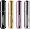 1 Pieces 5ml Mini Portable Refillable Aluminum Atomizer Perfume Refill Spray Bottle | Space Saver. 