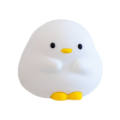 Duck Night Light, Cute Duck Lamp,Squishy Silicone Nightlight with 30 Minutes Timer, Rechargeable Bedside Lamp with Touch Easy Install Easy to Use. 