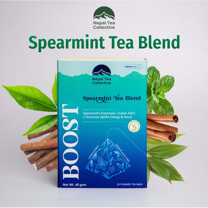 Boost Tea Bags (Spearmint Tea Blend) | Daraz.com.np