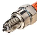 Motorcycle Spark Plug A7TJC Modification GY6 50Cc 70Cc 90Cc 110Cc 125Cc ATV Dirtbike 50 125 150Cc 3 Electrode Spark Plug. 