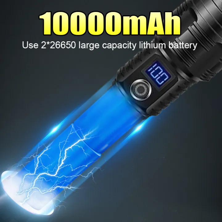 New%20style%2010000mAh%20High%20Power%20LED%20Flashlights%20Type-C%20Rechargeable%20LED%20Torch%205000M%20Ultra%20Powerful%20Flashlight%20Outdoor%20Tactical%20Lantern%20-%20Image%205