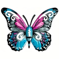 Metal Butterfly Sculptures Butterfly Wall Art Decorations for Garden, Yard Decor. 