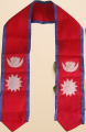 Graduation Flag With Both Side Chandra and Surya Nepali Khada Flag. 