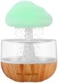 Raining Cloud fountain, Diffuser & 7 Colour Changing Night Light with Calming Rain Drop Sounds. 