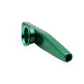 FORIDE 3X Kazoo Aluminum Alloy Metal with 15 Pcs Gifts Flute Diaphragm for Children Music-Lovers-Green. 