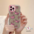Luxury Mirror Make Up Cartoon Flowers Cute Tulips Casing Compatible for IPhone 16 15 12 14 11 13 Pro Max XR 7Plus XS Max X 8 7 15 Plus Romantic Picture Frame Butterfly Starry Sky Case. 