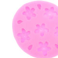 3D Sakura Shape Silicone Mold DIY Cherry Blossom Fondant Jelly Chocolate Cake Decor Tools Clay Plaster Baking Mold Bayline. 