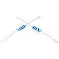 10 PC resistor 100 ohm 1 W fixed film, metal oxide blue. 
