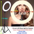 18 Inch Outer 55W 6000K Dimmable Led Ring Light With 7 Fit Tripod Stand, Cell Phone Holder For Live Stream, Makeup, Facebook, Youtube, Instagram,Tiktok, Twitter. 