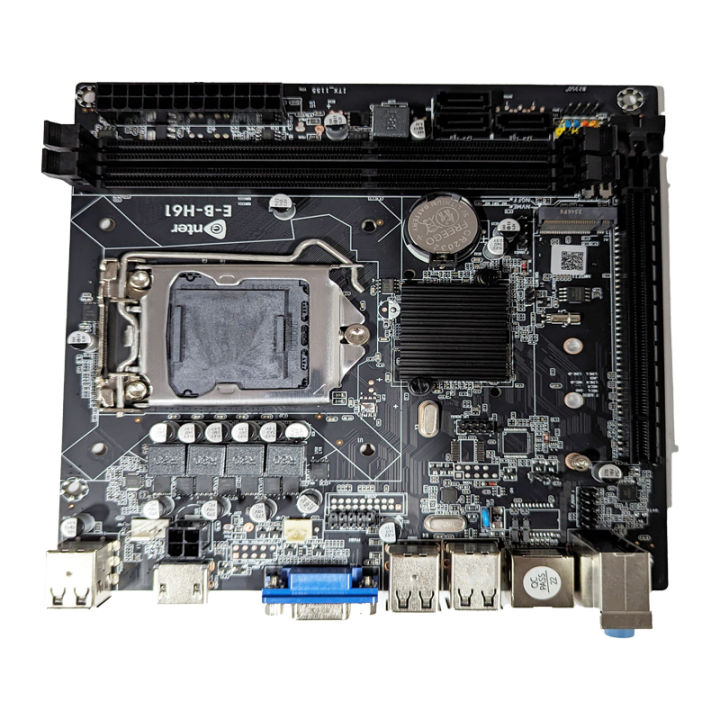 Enter branded H61 motherboard Intel LGA1155 Core I7 I5 I3 Series CPU