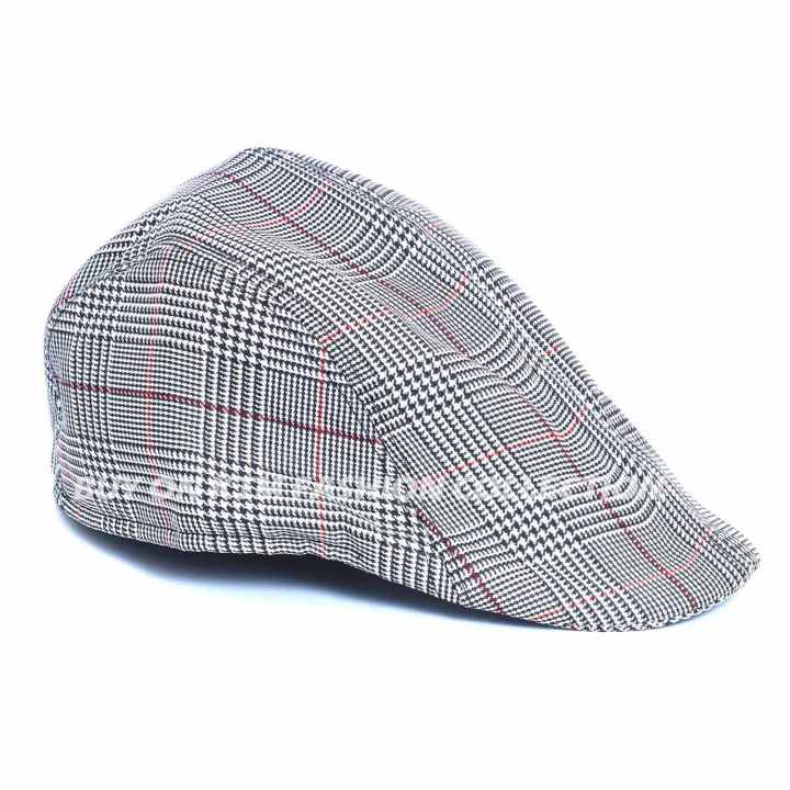 New Hot British Style Brand Gentleman'S Baburam Men Flat Cap Cotton Soft Fit Newsboy Summer Driving Hat Winter Spring Autumn Beret Peak Black Irish Hunting Cap Baburam Cap By Rc