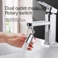 360~720 Degrees Splash Filter Faucet Spray Head Anti Splash Filter Faucet Movable Kitchen Tap Water Saving Nozzle Sprayer. 