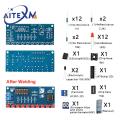 Smart Electronics Kits Ne555+CD4017 Light Water Flowing Light LED Module DIY Kit Learn Electronic Principles Children's Lab. 