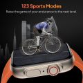 Fire-Boltt Gladiator 1.96" Biggest Display Smart Watch with Bluetooth Calling, Voice Assistant &123 Sports Modes, 8 Unique UI Interactions, SpO2, 24/7 Heart Rate Tracking (Orange). 