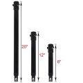 3PCS Auger Extension Drill Bits, 3/4In Shaft Earth Auger Drill Bit Extension, Garden Spiral Hole Drill Bit Extension Rod Easy Install Easy to Use. 