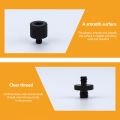Conversion Screw Dual Nuts Tripod Mount Screw 1/4 to M4 M5 M6 M8 M10 Inch Projector Bracket Adapter Converter for DSLR Camera Tripod Photography Accessories ZHIYU. 