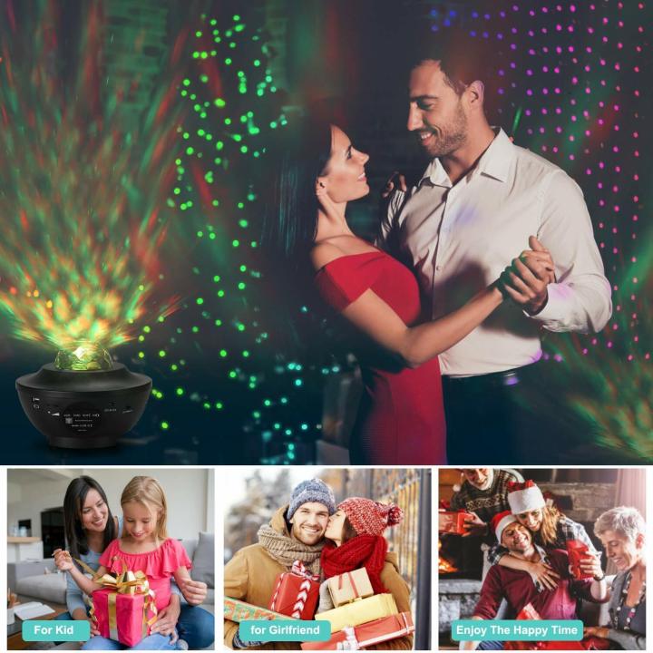 Galaxy%20Light%20Bluetooth%20Remote%20Control%20Starry%20Projection%20Star%20Projector%20Night%20Lamp%20With%20MP3%20Speaker%20-%20Image%202