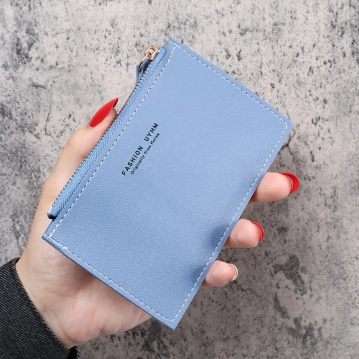 Light Wallet Super light Women's wallets Convenient leather Coin purse Mini wallet ...