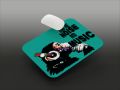 Turn the Noise into Music Monkey Mouse Pad. 