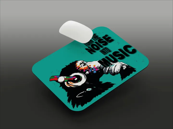Turn%20the%20Noise%20into%20Music%20Monkey%20Mouse%20Pad%20-%20Image%203