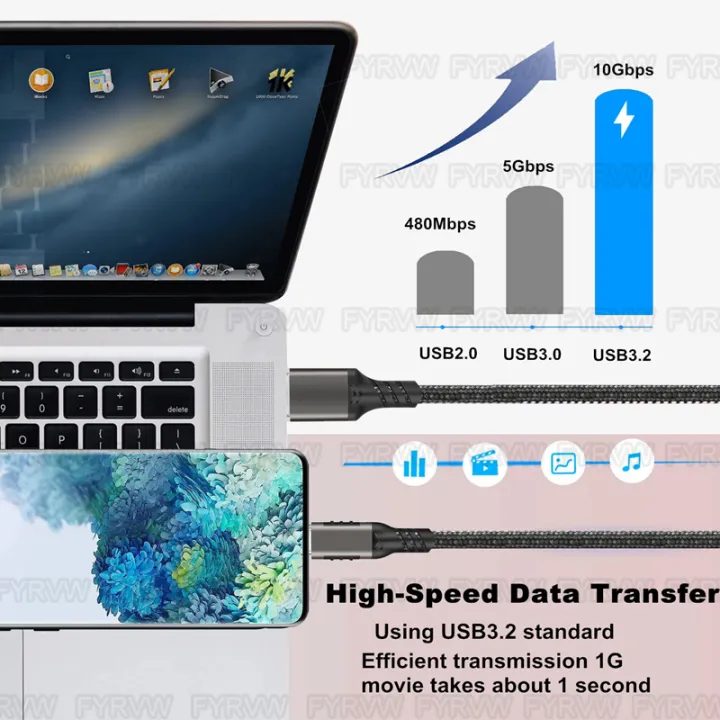 USB3.1%20Gen2%2010Gbps%20Cable%20USB%20A%20to%20USB%20C%20Cable%203A%2060W%20QC3.0%20Fast%20Charging%20for%20Samsung%20NVMe%20Hard%20Disk%20External%20Android%20Data%20Cable%20-%20Image%202
