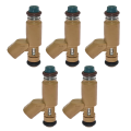 OUMERY 5x New Fuel Injectors 8627815 for S40 V50 2.4i Sedan 4-Door 2.4L L5. 
