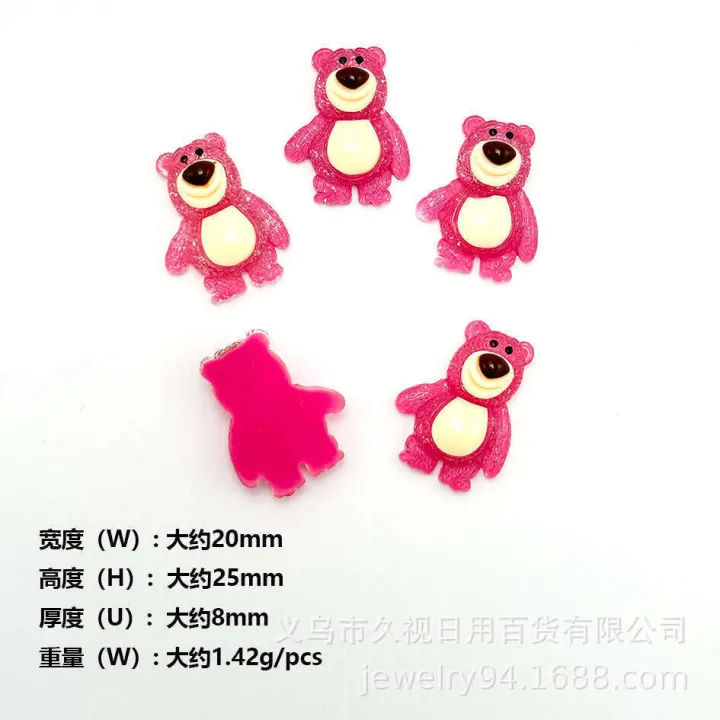 Transparent%20Cartoon%20Pink%20Bear%20Resin%20Ornaments%20DIY%20Phone%20Case%20Clips%20Hair%20Shoe%20Charms%20Stationery%20Patches%20Accessories%20-%20Image%204