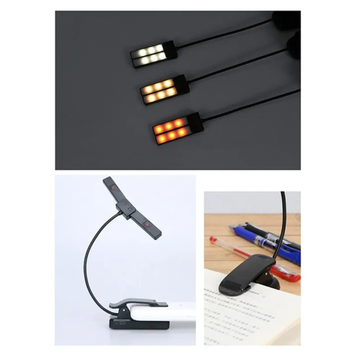 Durable%20Black%20LED%20Clip%20Light%20USB%20Rechargeable%20Portable%20Music%20Stand%20Light%20With%2018%20Lights%20Music%20Sheet%20Lamp%20Bedroom%20-%20Image%203