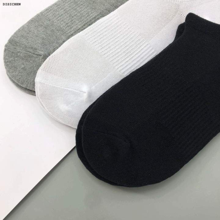DISICHEN%20Sales%20promotion%20TB%20Men's%20Boat%20socks%20Luxury%20Brand%20Solid%20Color%20Crew%20Socks%20Korean%20Fashion%20Style%20Cotton%20Knitted%20Uni%20Casual%201/6%20Pairs%20Sockings%20-%20Image%204