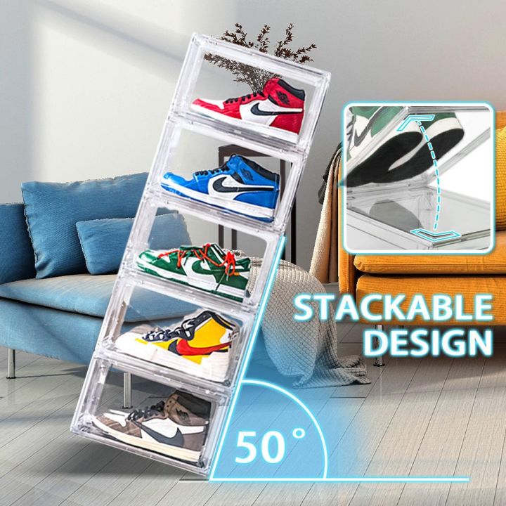 Stackable%20Sneaker%20Storage%20Box%20%E2%80%93%20Foldable%20with%20Magnetic%20Side%20Door%20-%20Image%206