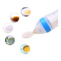 90ml Safe Newborn Baby Feeding Bottle Toddler Silicone Squeeze Feeding Spoon Milk Bottle Baby Training Feeder Food Supplement. 