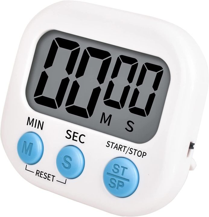 Digital Electronic Kitchen Timer | Multipurpose Digital Display Countdown Timer | H-118 Big Screen Electronic Timer