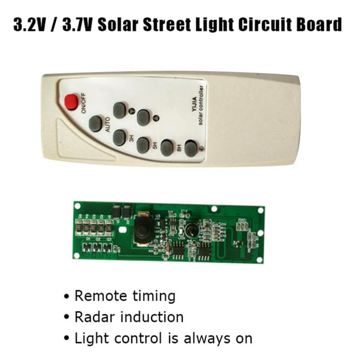Board Driver LED Solar Switch Wall Light Radar 3.7V3.2V Microwave Body ...