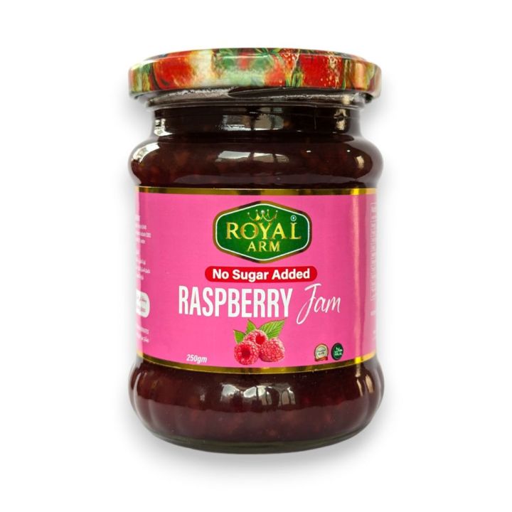 Royal Glamour Raspberry Royal Arm Raspberry Jam 250g | No Sugar Added | Product of UAE | Daraz ...