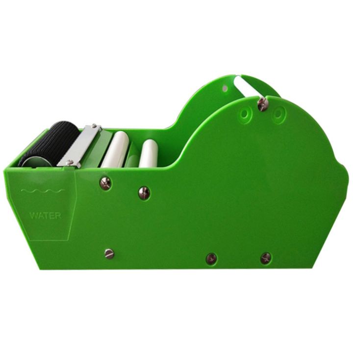 NCANRUI Water Activated Gummed Kraft Paper Tape Packaging Dispenser Green Kraft Paper Tape Cutter for Box Sealing