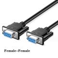 20M 10M 1.5M 3M Serial RS232 9Pin Male To Female DB9 9Pin PC Converter Extension Transfer Cable Cord Extending Wire For Computer. 